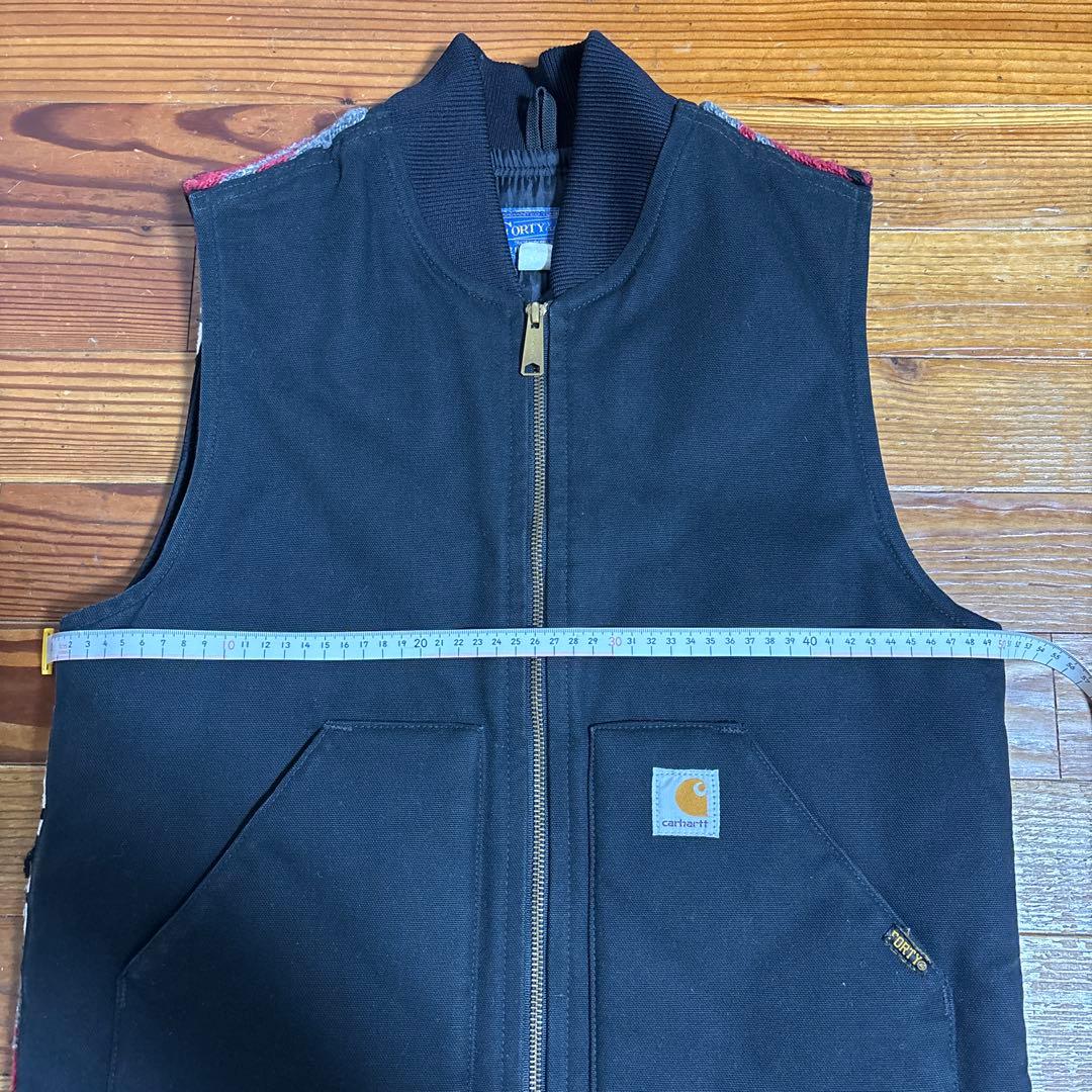 カーハート　FORTY FINE CLOTHING コラボダックベスト