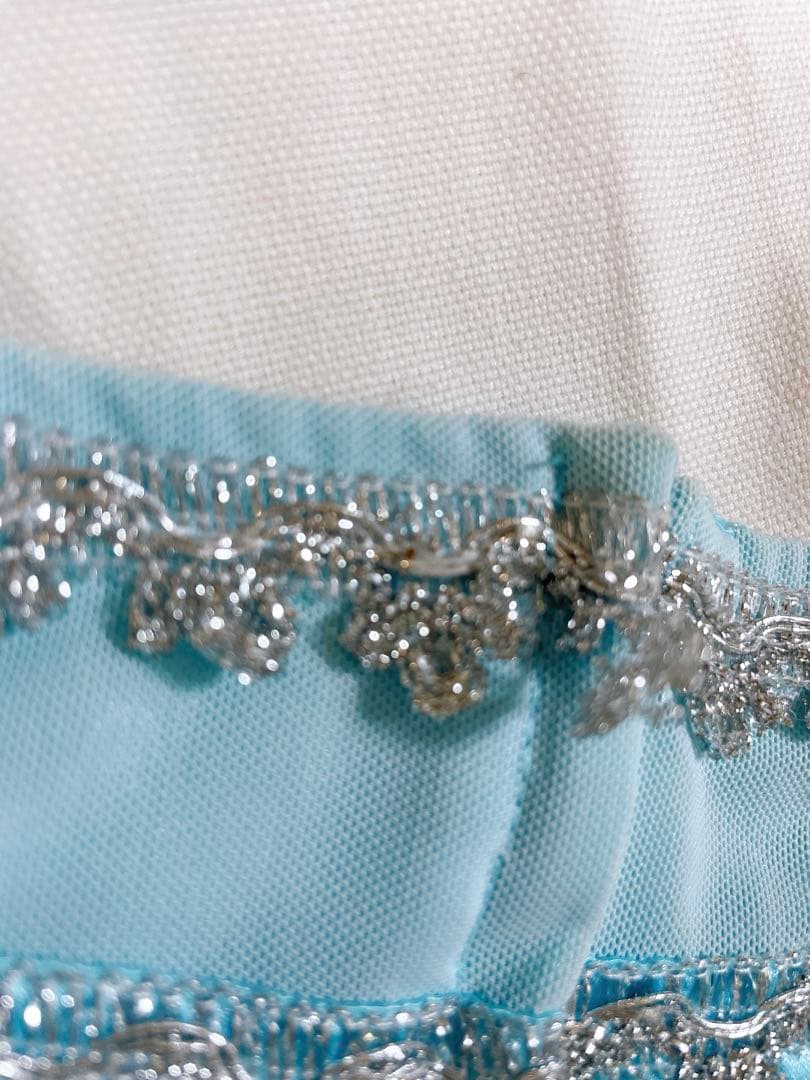 ビビディ・バビディ・ブティック　エルサ　ドレス　110サイズ（廃盤）髪飾りセット