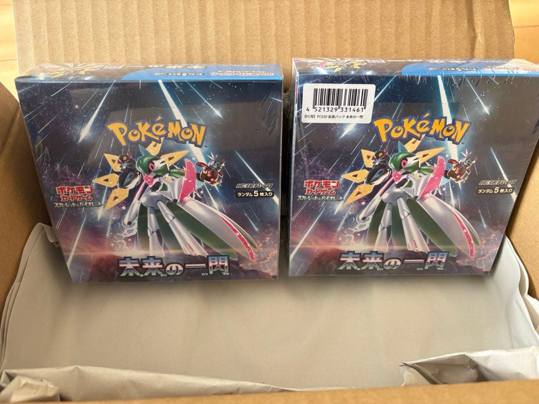 a*❌様 ポケモンカードゲーム スカーレット＆バイオレット 未来の一閃 BOX