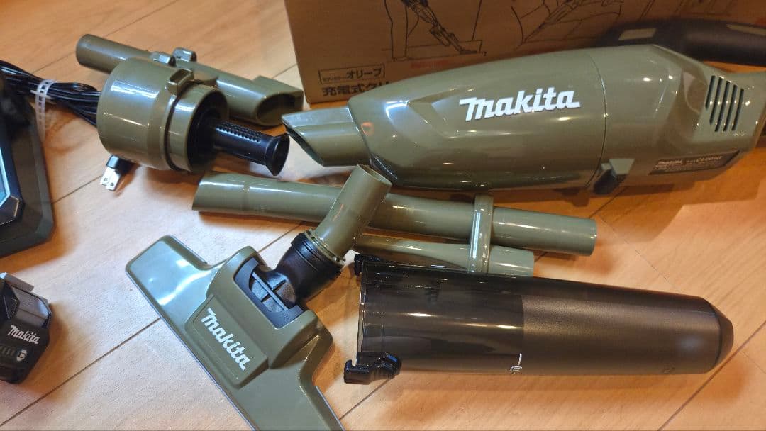 【ほぼ新品】Makita マキタ 掃除機 40v バッテリー付き