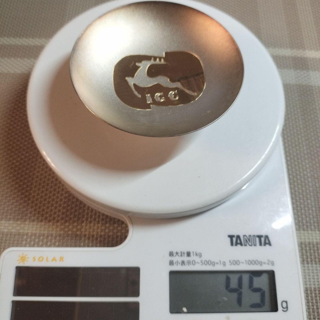 【未使用】純銀　銀杯　大阪　尚美堂造 箱入り（忘年盃　大）