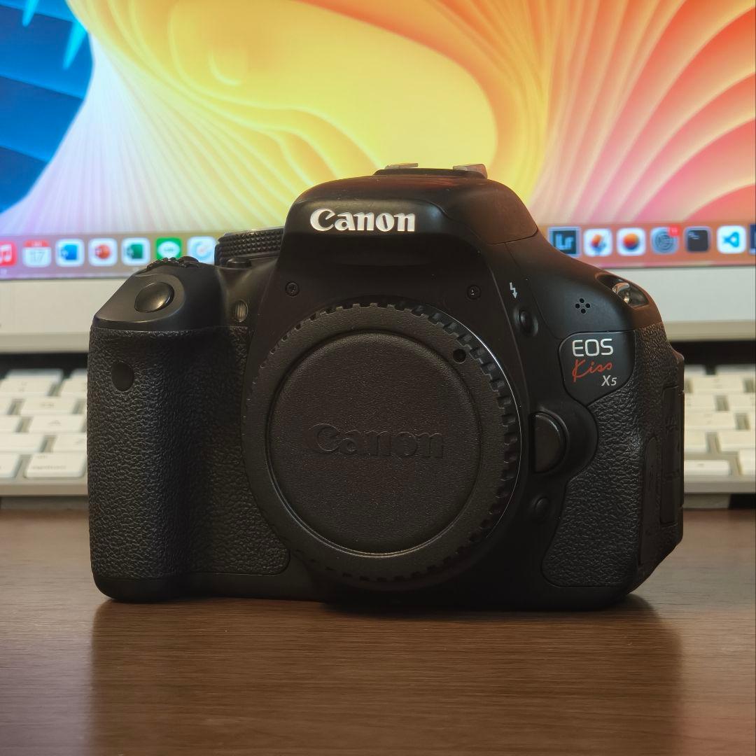 【中古完動品】Canon EOS Kiss X5 デジタル一眼レフカメラ