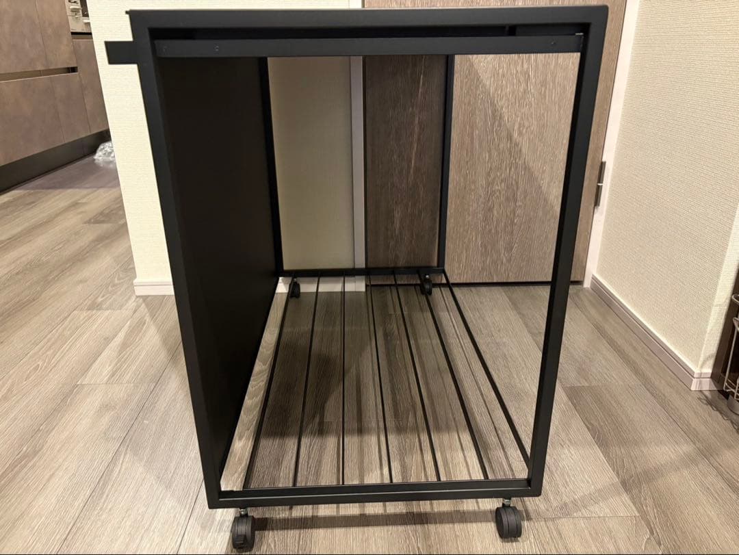 専用　新品】山崎実業 蓋付き 目隠し分別ダストワゴン 45L 3分別