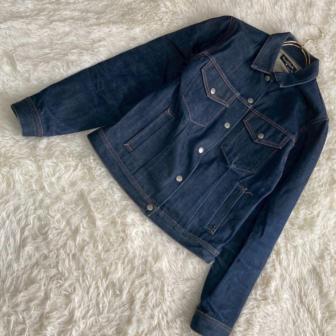 Margaret Howell Gジャン インディゴブルー 2 カジュアル