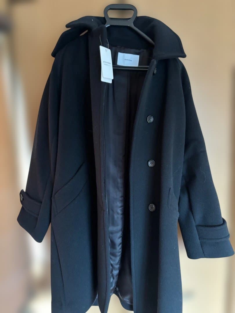 フレームワーク　ラムウールMIX シャルムバルカラーコート