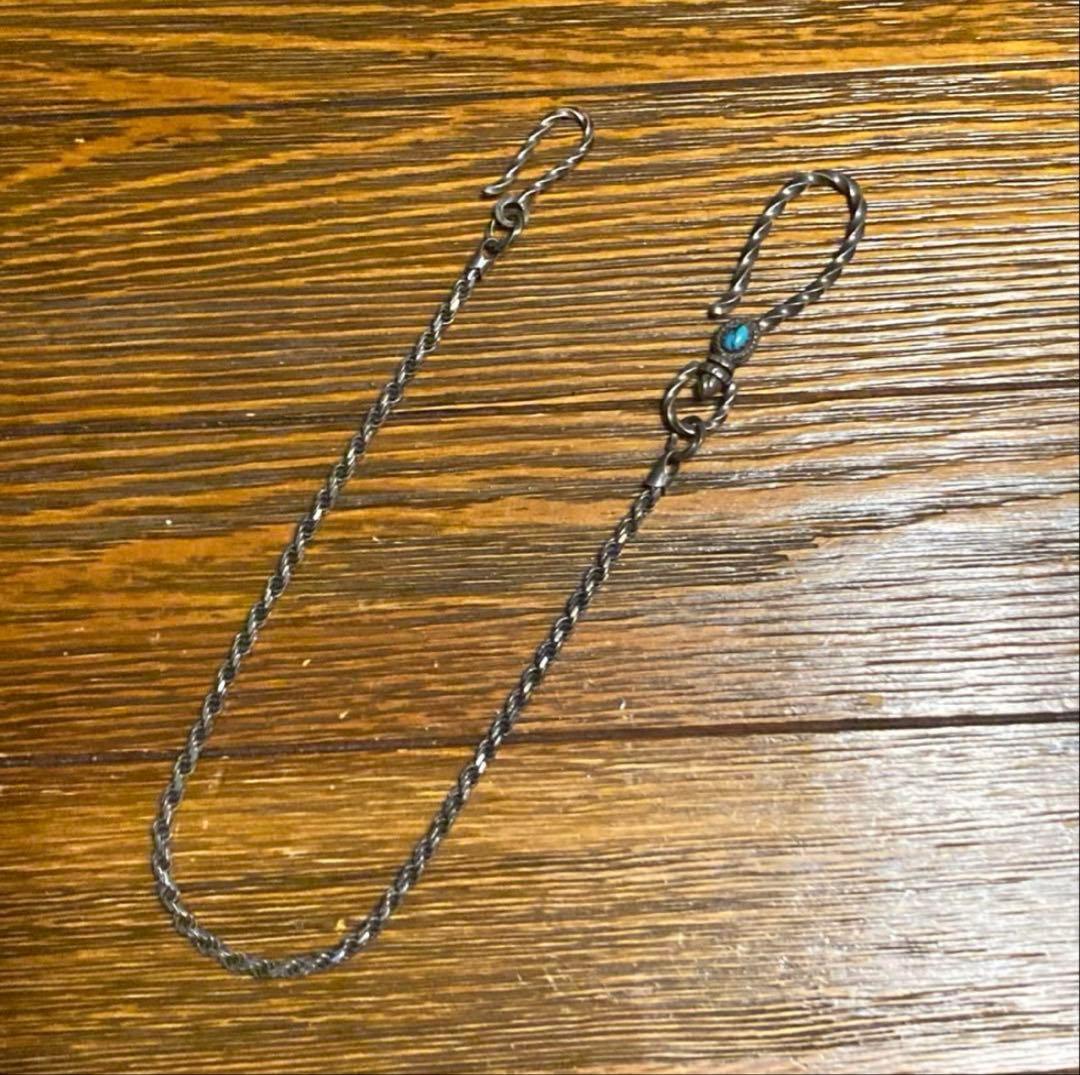 VIVIFY ビビファイ ウォレットチェーン キーチェーン シルバー ターコイズ