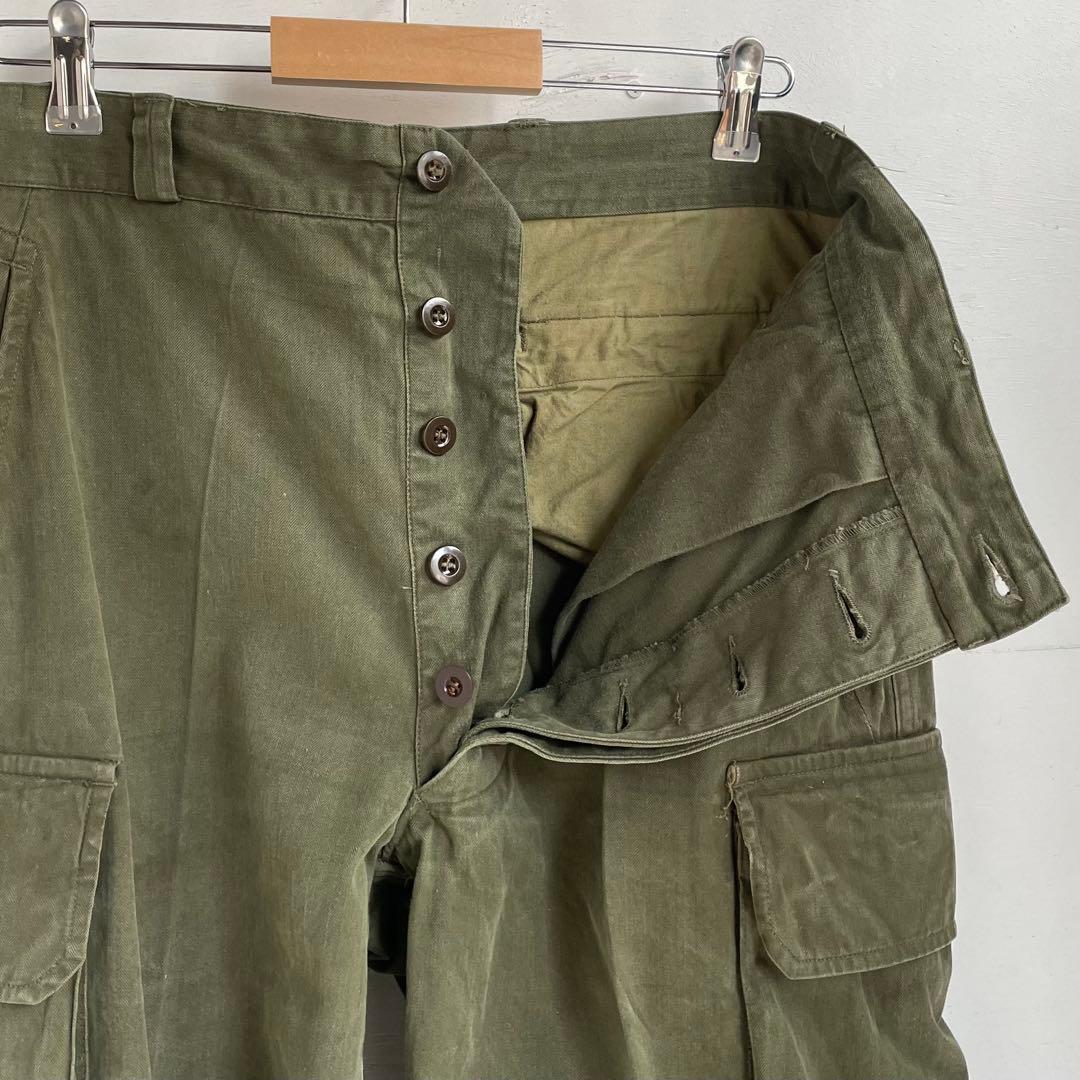 60s フランス軍 M47カーゴパンツ後期 ヴィンテージ 古着 ミリタリー