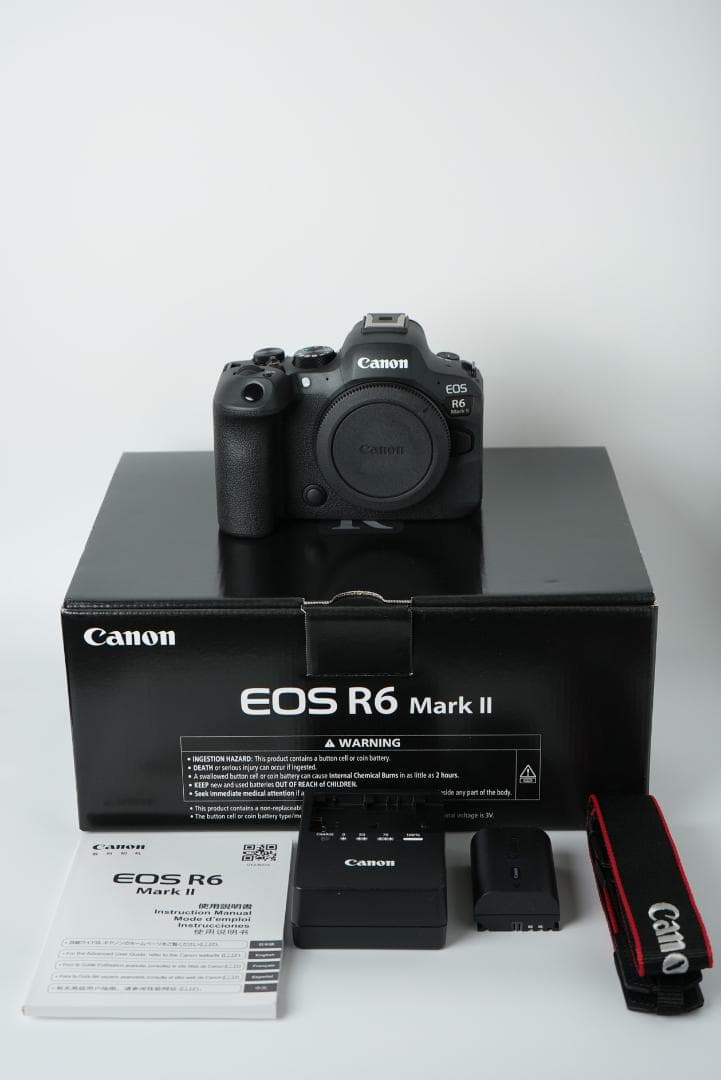 【ほぼ新品】【606回】Canon キヤノン EOS R6 MarkII ボディ