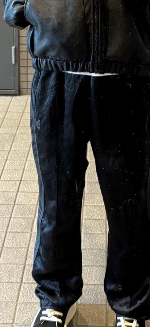 Needles トラックパンツ ブラック