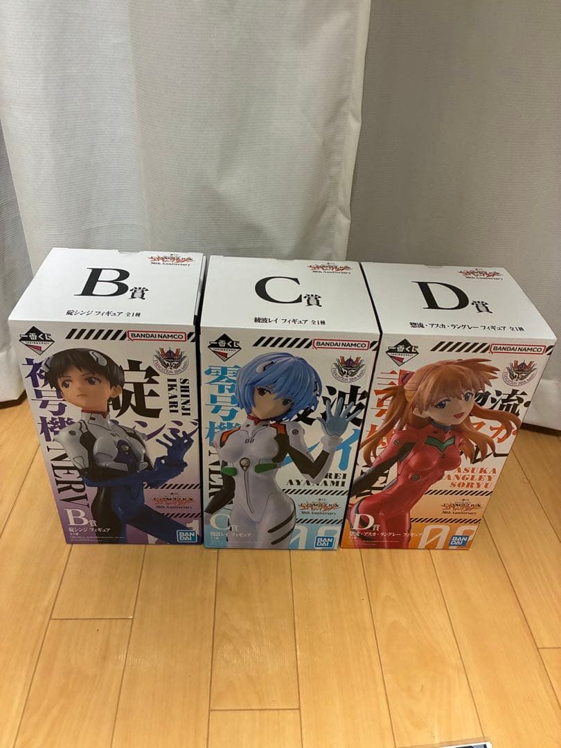 エヴァンゲリオン 30th Anniversary 一番くじ フィギュア