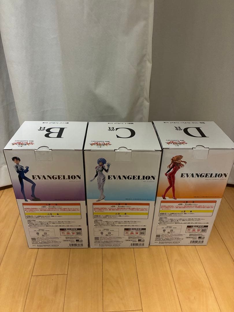 エヴァンゲリオン 30th Anniversary 一番くじ フィギュア