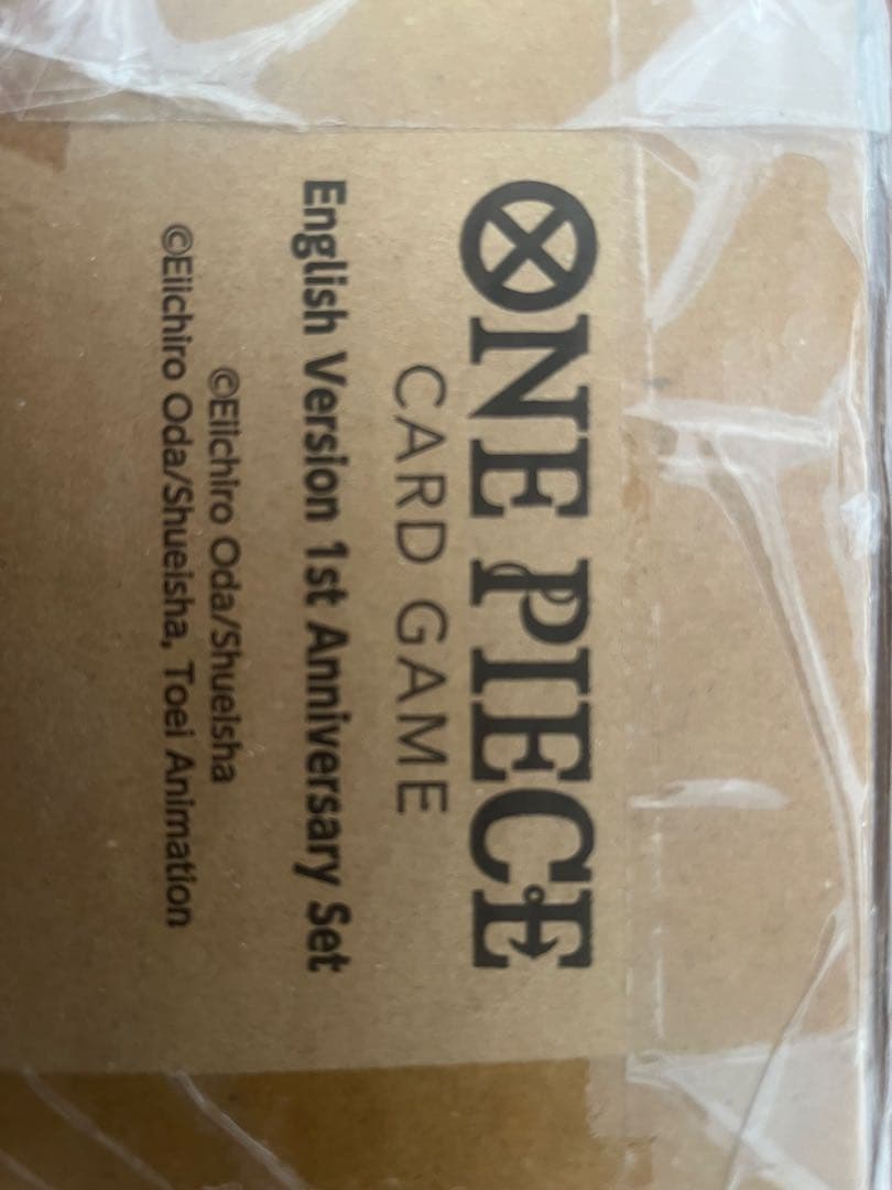 ワンピースカード　ONE PIECE CARD GAME 英語版1周年記念セット