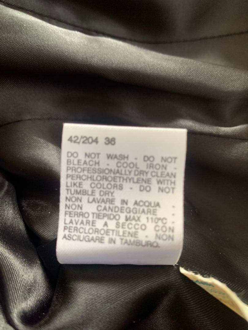 【お値段交渉可能　最終引越しの為値下げ】MaxMara ブラックウールコート