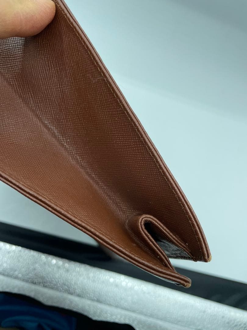 YSL ブラウン クラッチバッグ