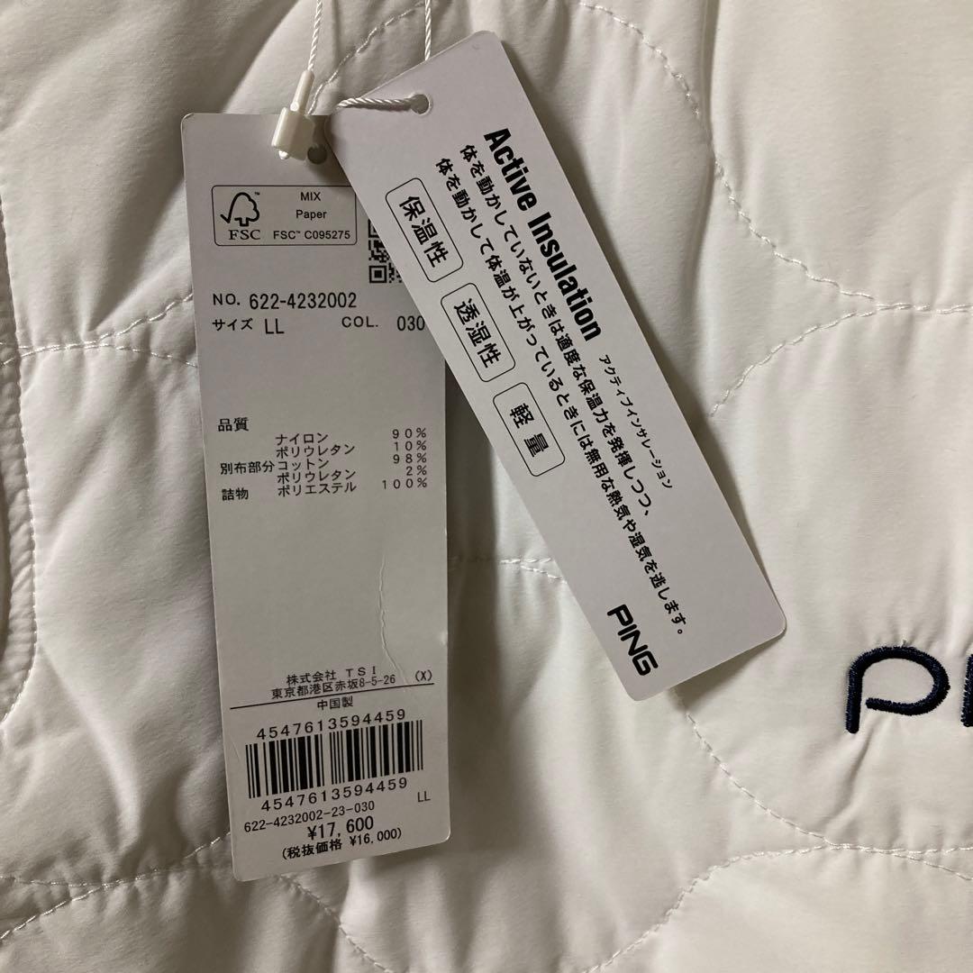 谷野省吾 PING レディースパンツ　 ホワイト