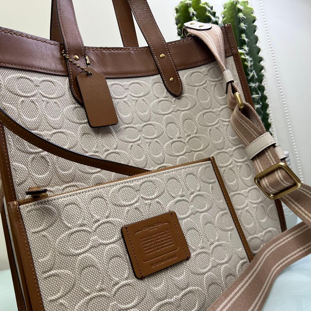 COACH コーチ ショルダー トートバッグ&クラッチ セット♡