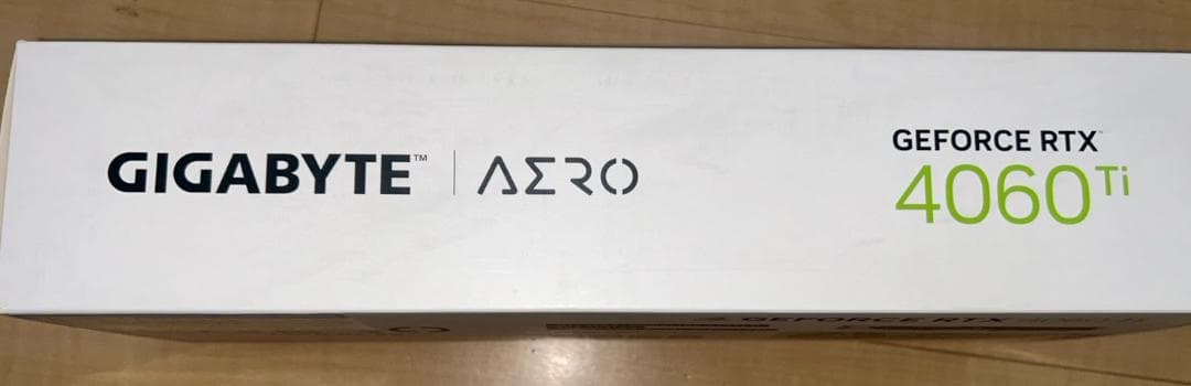 美品・白PC向け GeForce RTX 4060 Ti AERO OC 8G