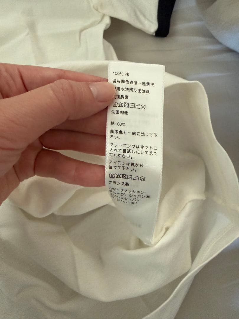 CELINE ロゴ Tシャツ Sサイズ ホワイト