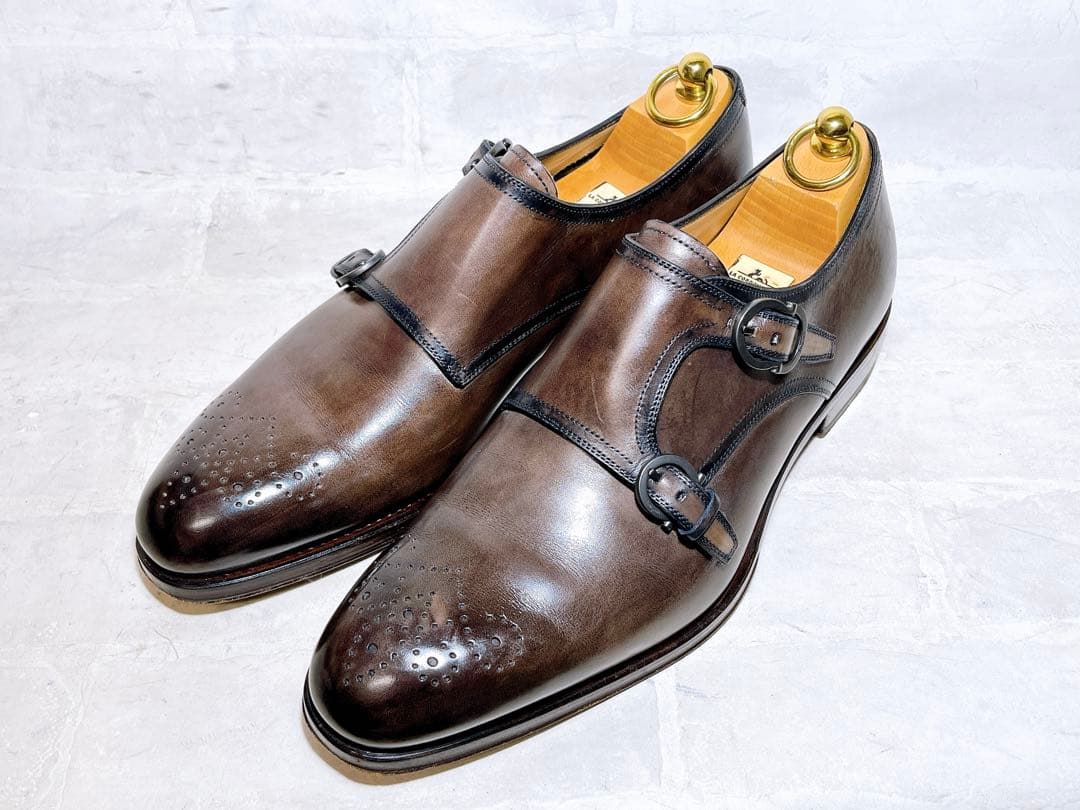 定価20万円【極美品】サルヴァトーレフェラガモ TRAMEZZA 約27cm