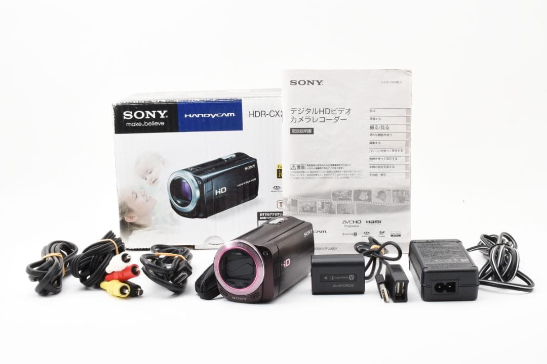 b*o様 【美品】SONY HANDYCAM HDR-CX270V ブラウン