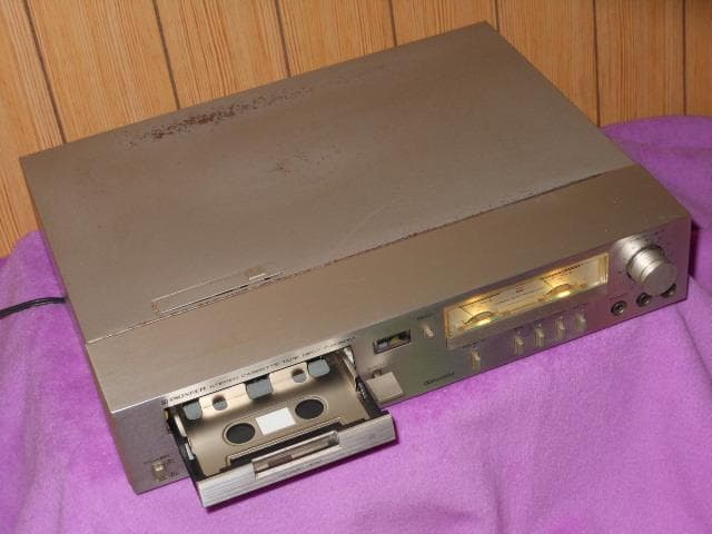 昭和レトロPIONIEERパイオニア名機T3050M◆スロットインカセットデッキ