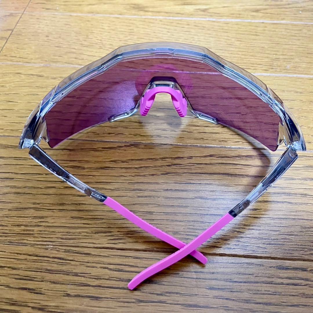 100% SPEEDCRAFT ピンクレンズ サングラス