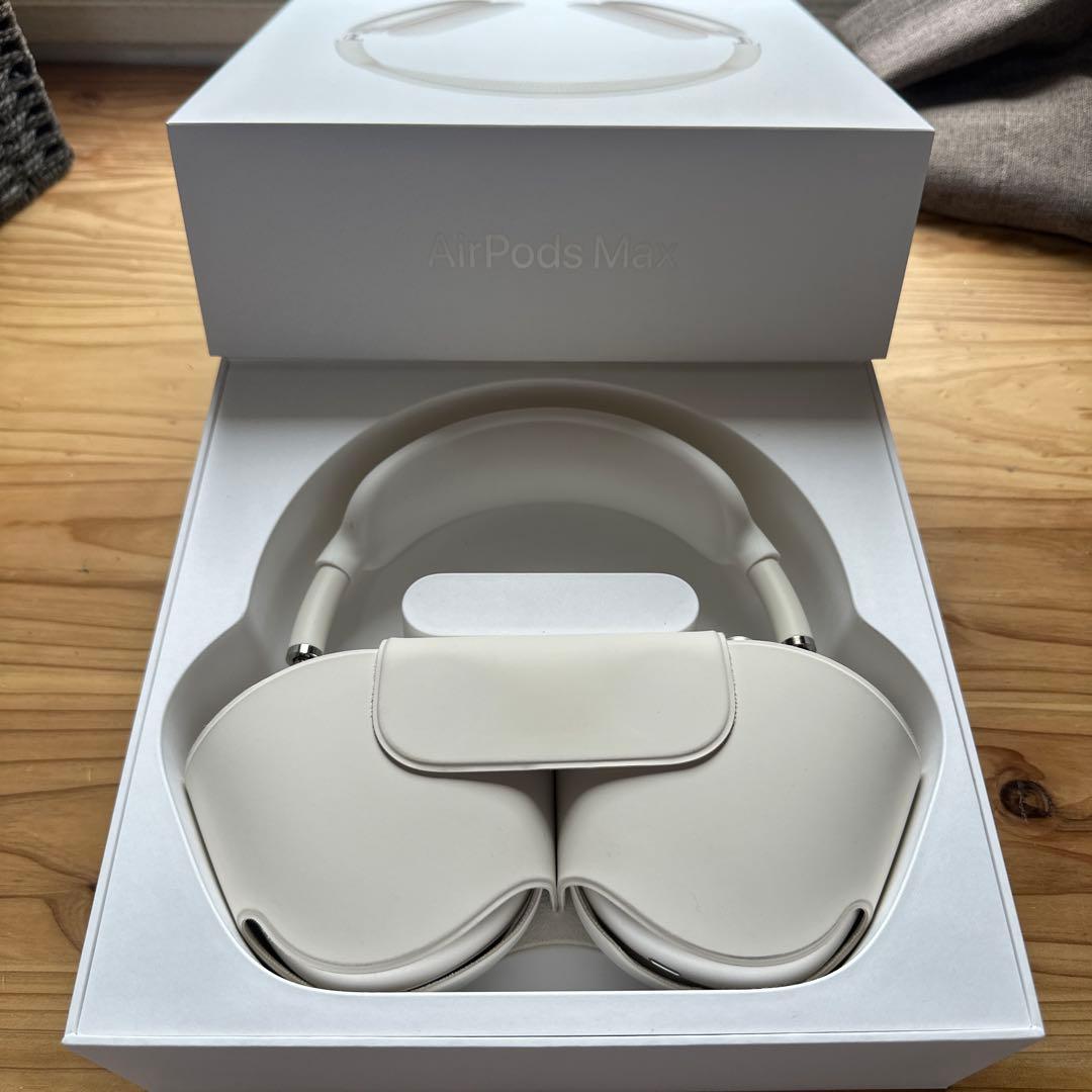 Apple AirPods Max スターライト【保証書、カバー付き】