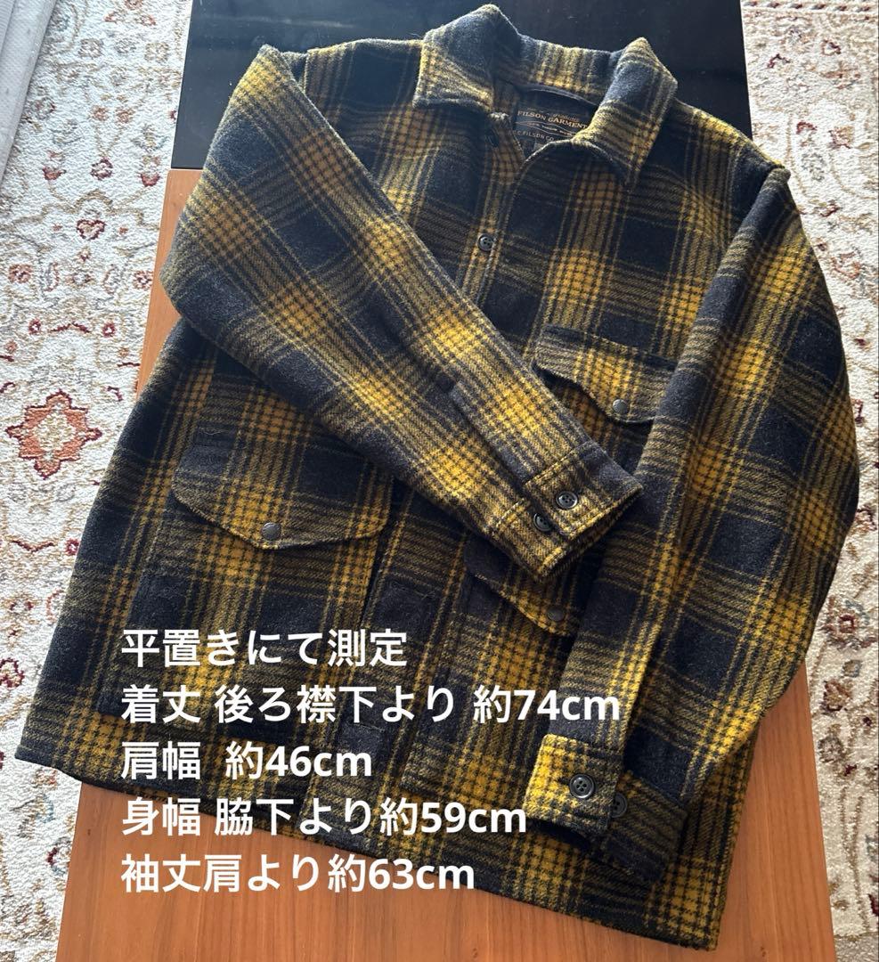 フィルソンマッキーノクルーザージャケットゴールドオンブレ FILSON M