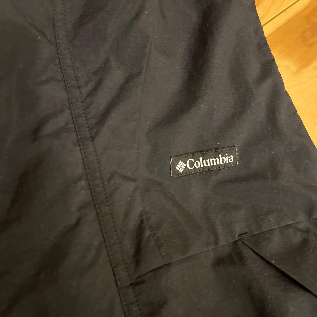 コロンビア　秋冬向け！中綿ベスト黒M ボウルトゥドーム