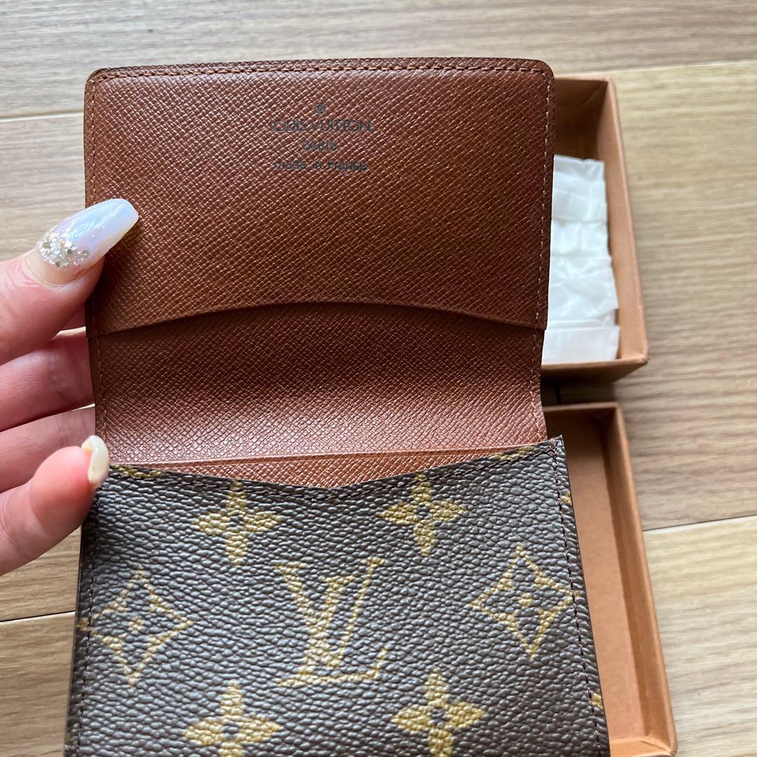 keitanboo正規店購入 新品未使用ルイヴィトン名刺入れ