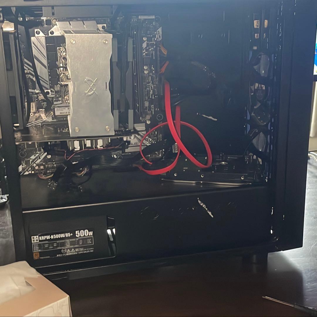 自作PC corei5 8500 RX550 RAM16GB