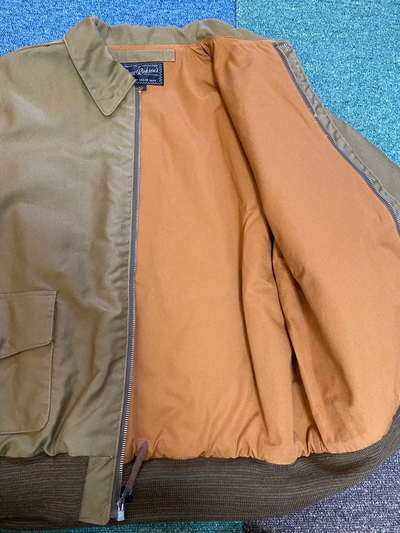 バズリクソンズ ミリタリージャケット ジャングルクロス A-2 BR14934