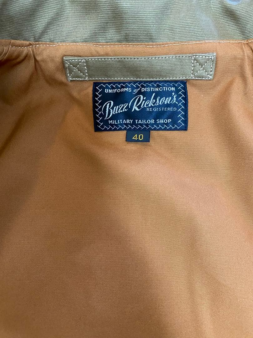 バズリクソンズ ミリタリージャケット ジャングルクロス A-2 BR14934