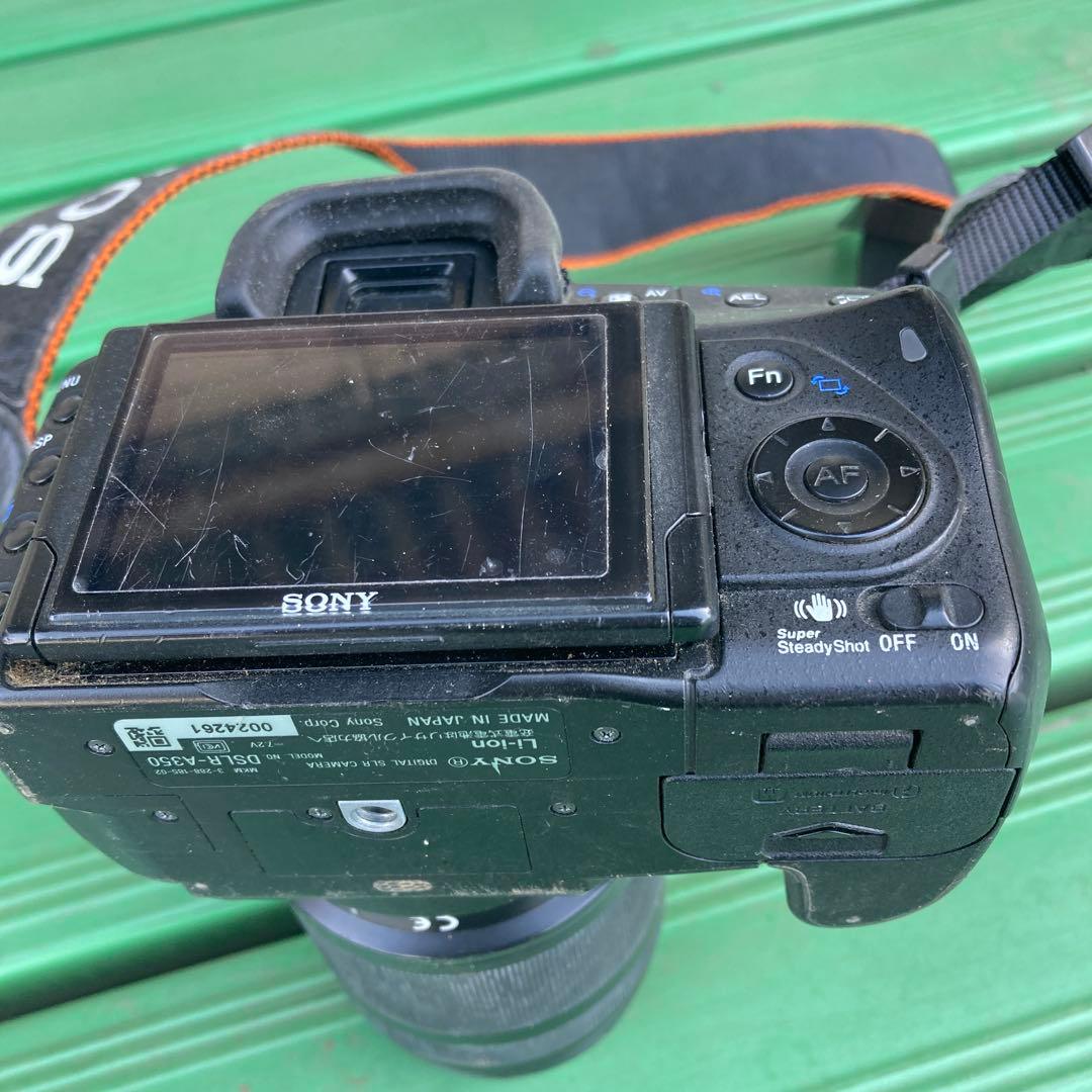 SONY α350 デジタル一眼レフカメラ液晶割れ内部パーツ取り用