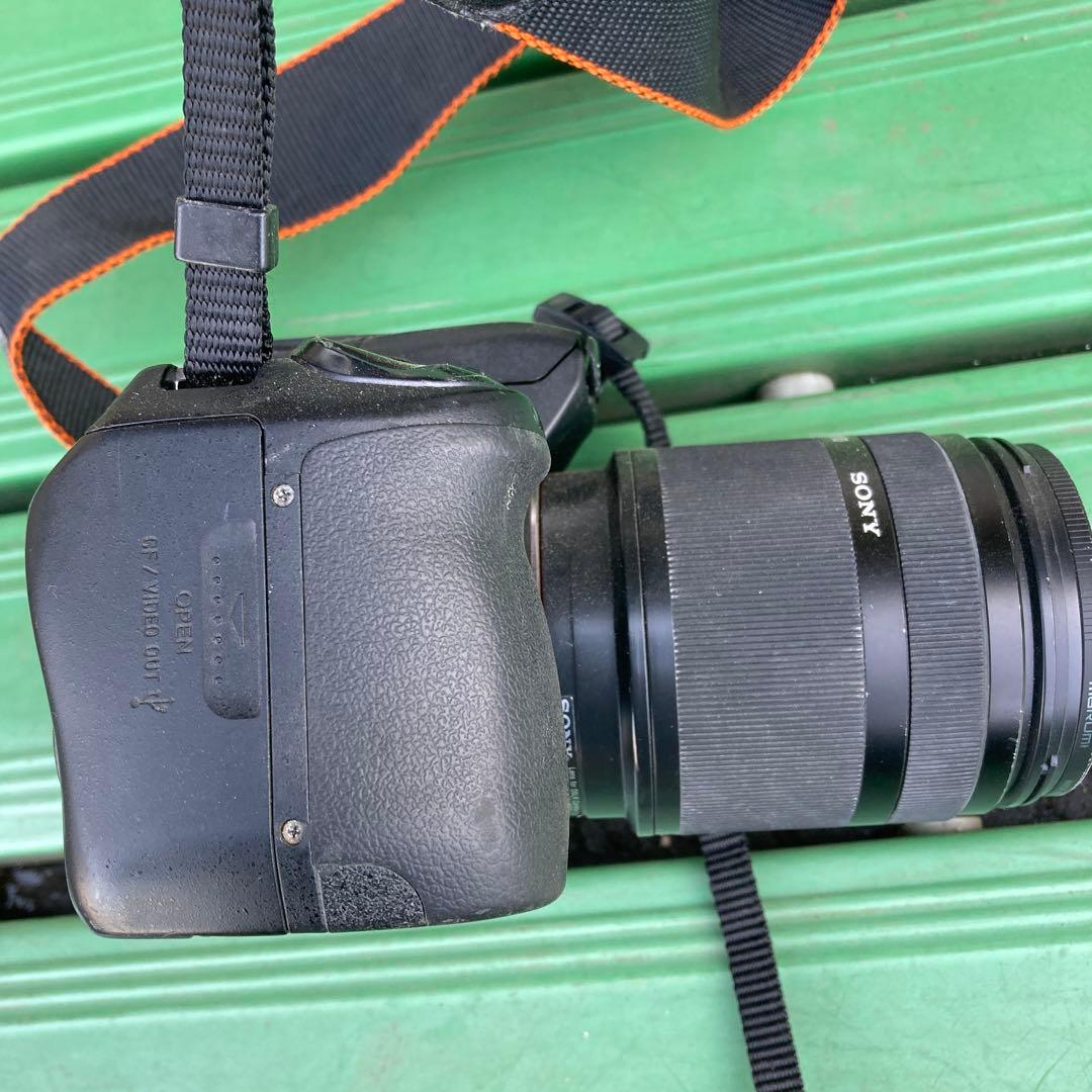 SONY α350 デジタル一眼レフカメラ液晶割れ内部パーツ取り用