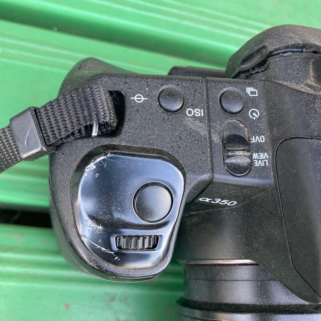 SONY α350 デジタル一眼レフカメラ液晶割れ内部パーツ取り用
