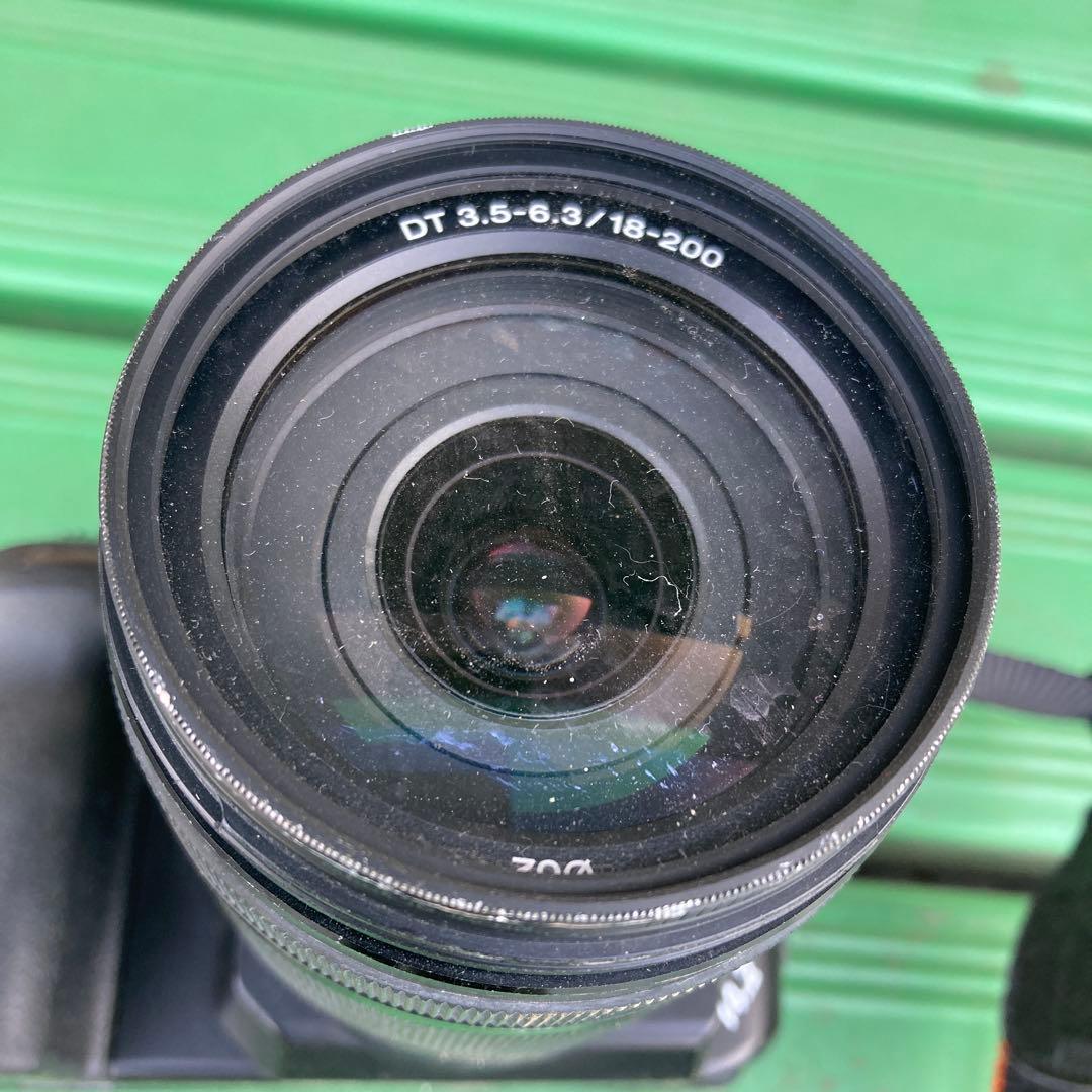 SONY α350 デジタル一眼レフカメラ液晶割れ内部パーツ取り用