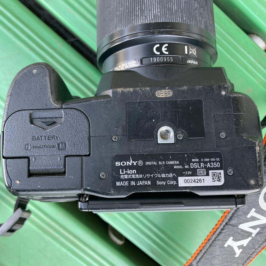 SONY α350 デジタル一眼レフカメラ液晶割れ内部パーツ取り用