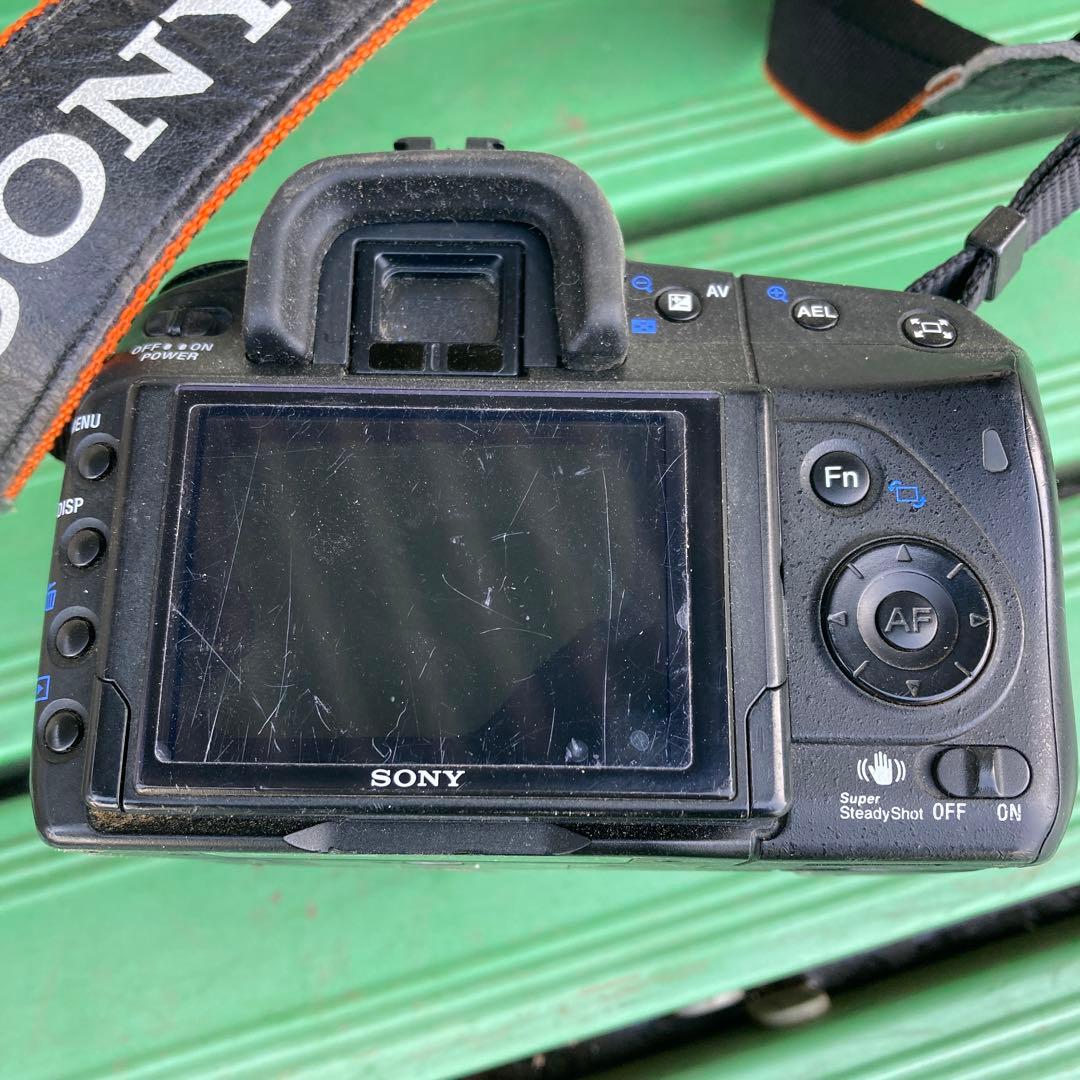 SONY α350 デジタル一眼レフカメラ液晶割れ内部パーツ取り用