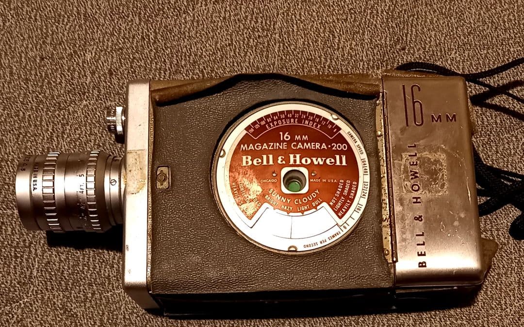 bell&howell カメラ　レンズ　super comat 1inch