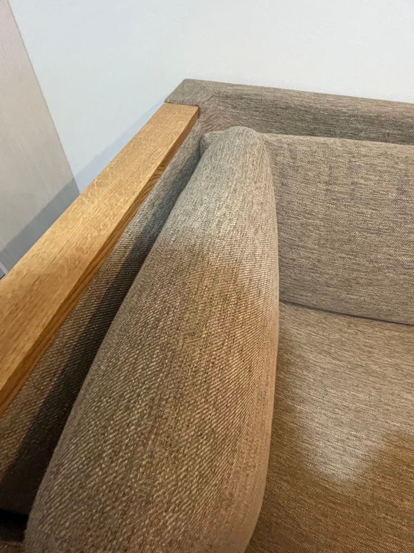 【売り切り】ニトリ リビングダイニングソファLD1(2P LBR/DR-BE)