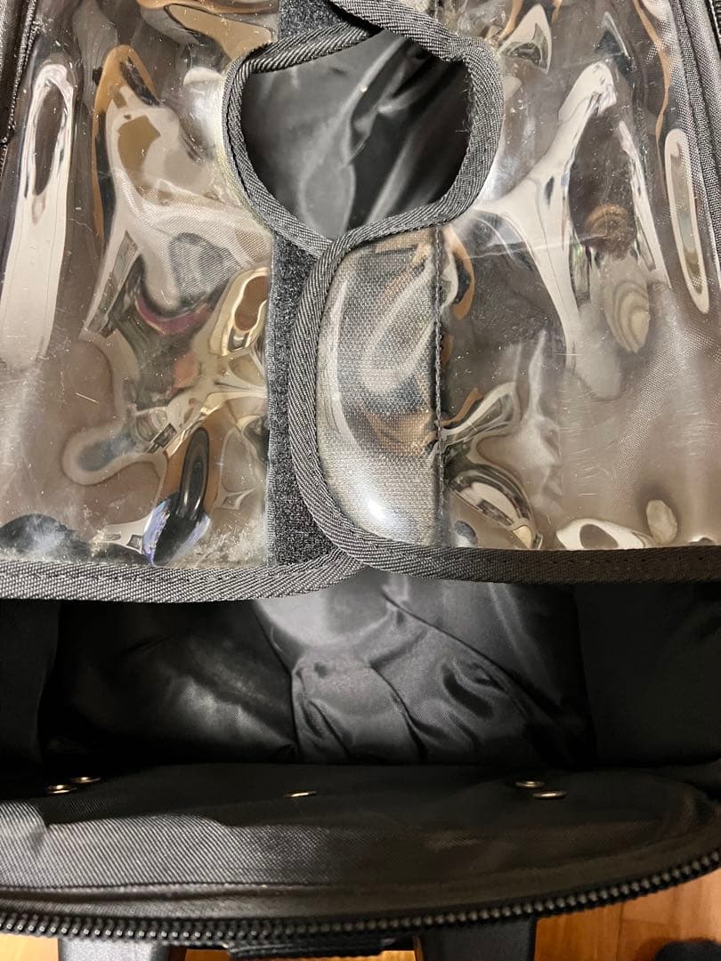 ボウリング用バッグ 赤と黒 dexter デクスター キャスター付き