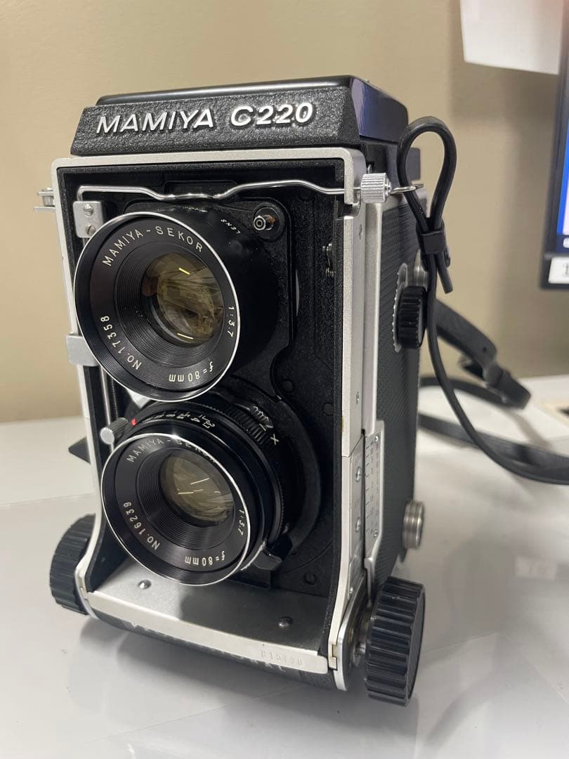 値下げ　美品　MAMIYA マミヤ C220 PROFESSIONAL 80ミリ