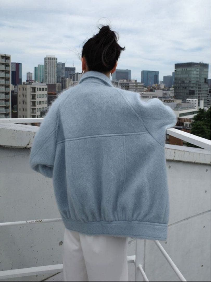 Ameri UND MOHAIR SHAGGY FLIGHT JACKET 新品