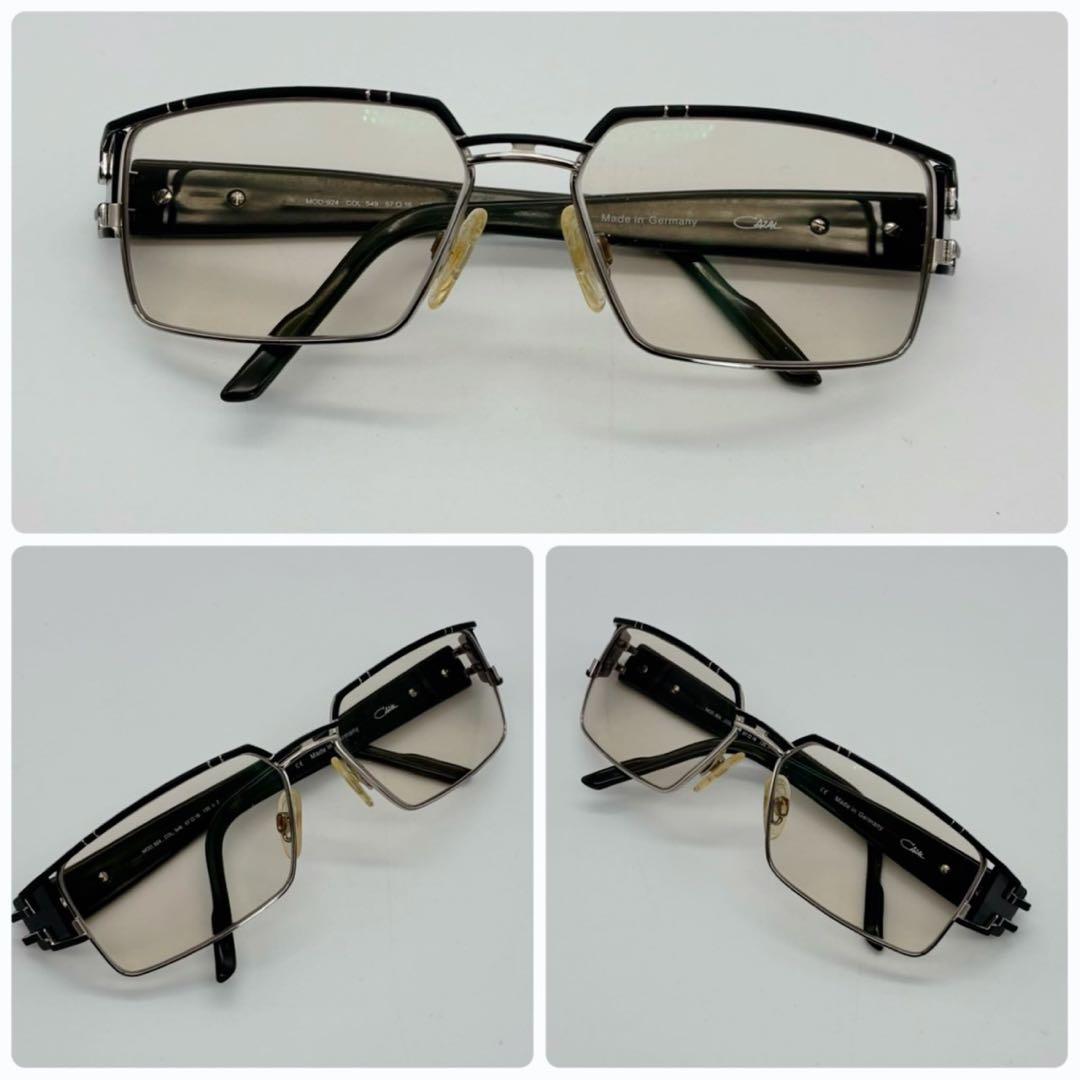 Cazal カザール サングラス ヴィンテージ ブラック シルバー 度入り