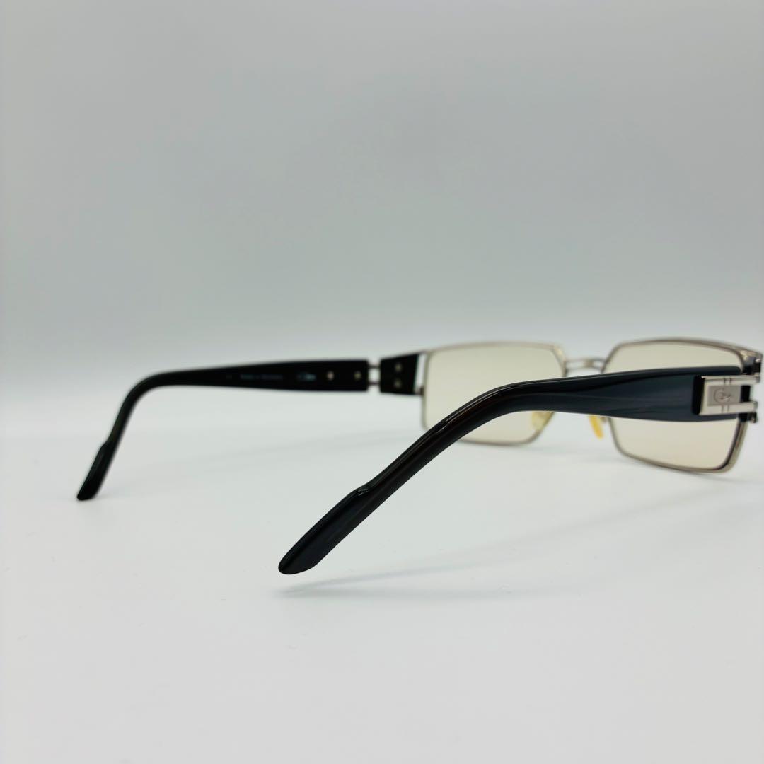 Cazal カザール サングラス ヴィンテージ ブラック シルバー 度入り
