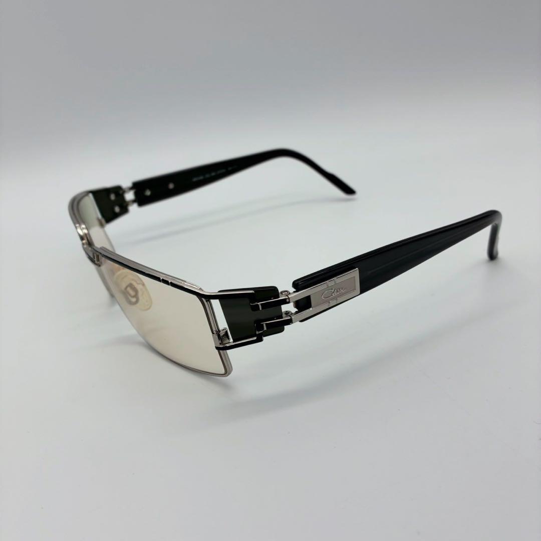 Cazal カザール サングラス ヴィンテージ ブラック シルバー 度入り