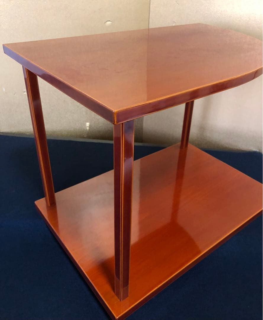 割引❗️《レ》茶道具 飛騨春慶塗 誰ヶ袖棚 組立式 木箱　251027う1