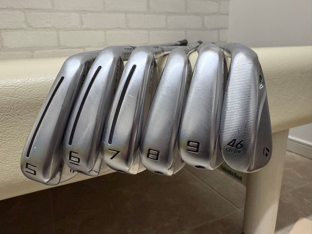 テーラーメイドアイアン9本P7702023 MG4ウェッジプロジェクトX5.5