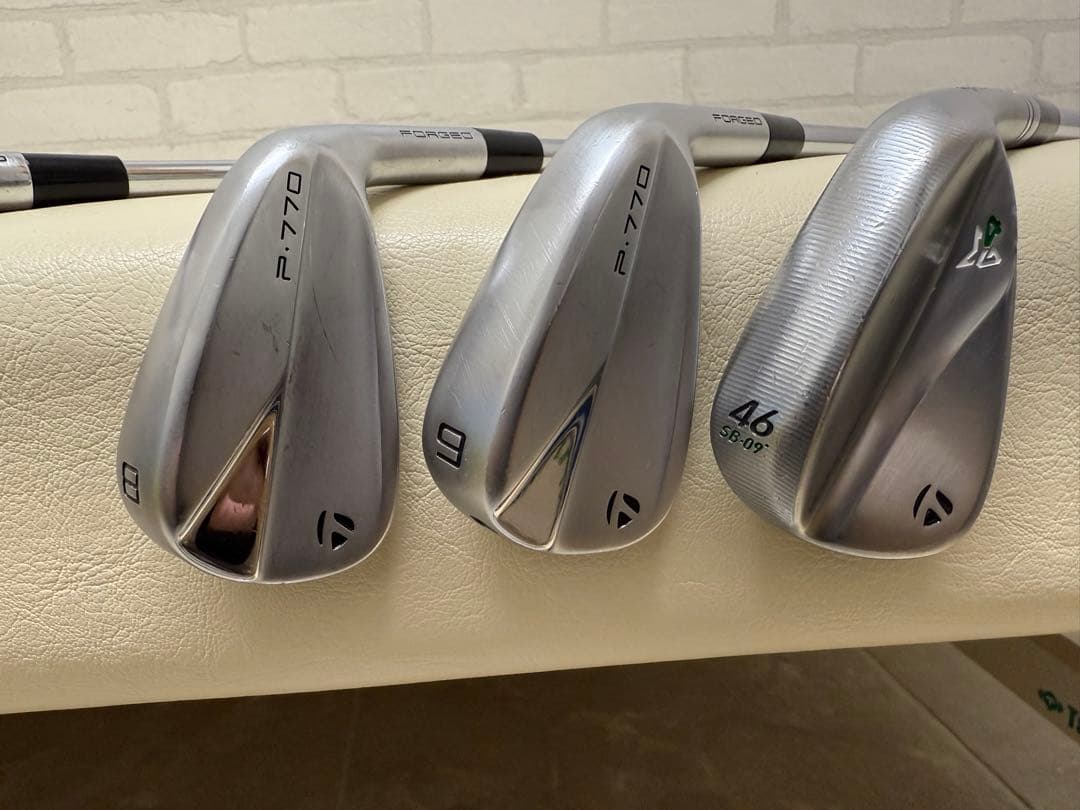 テーラーメイドアイアン9本P7702023 MG4ウェッジプロジェクトX5.5